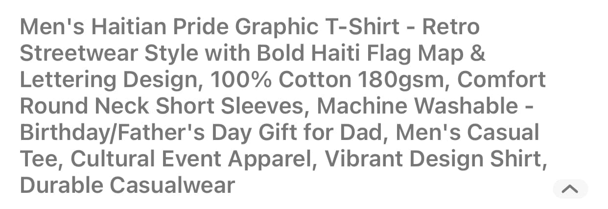 Haiti Map Graphic T-Shirt 
White t-shirt featuring a vibrant Haiti map graphic in blue and red.